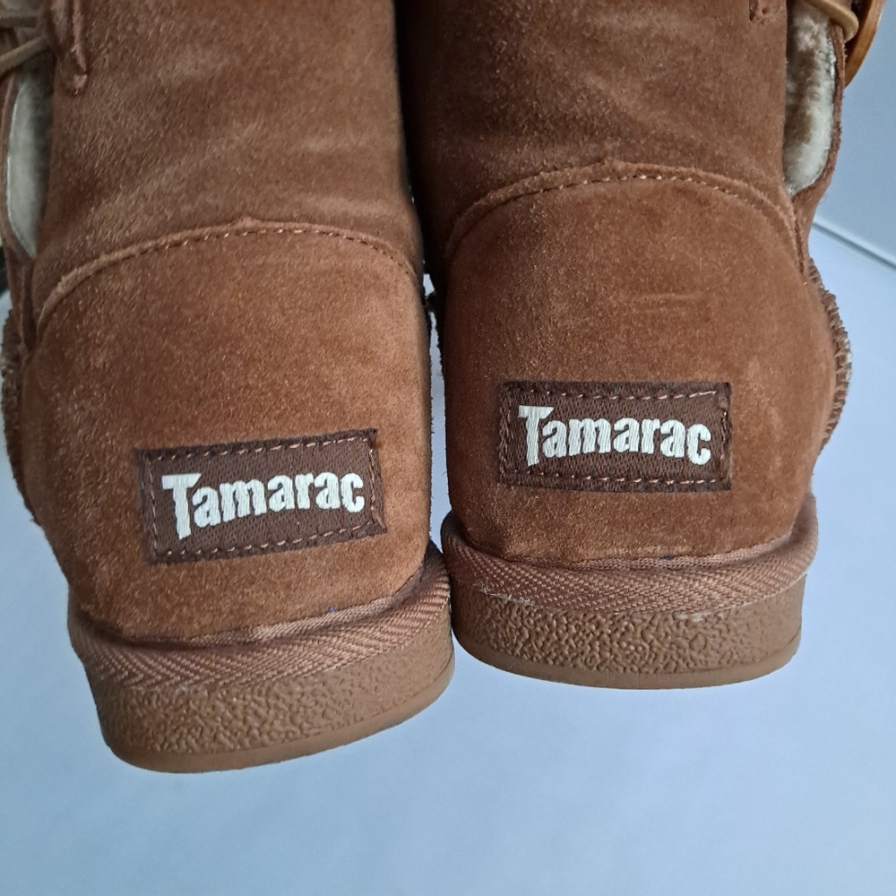 Tamarac Wool Lined Chestnut Suede Boots - Picture 3 of 3